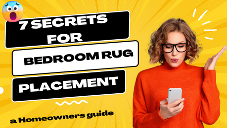 7 secrets for bedroom rug placement