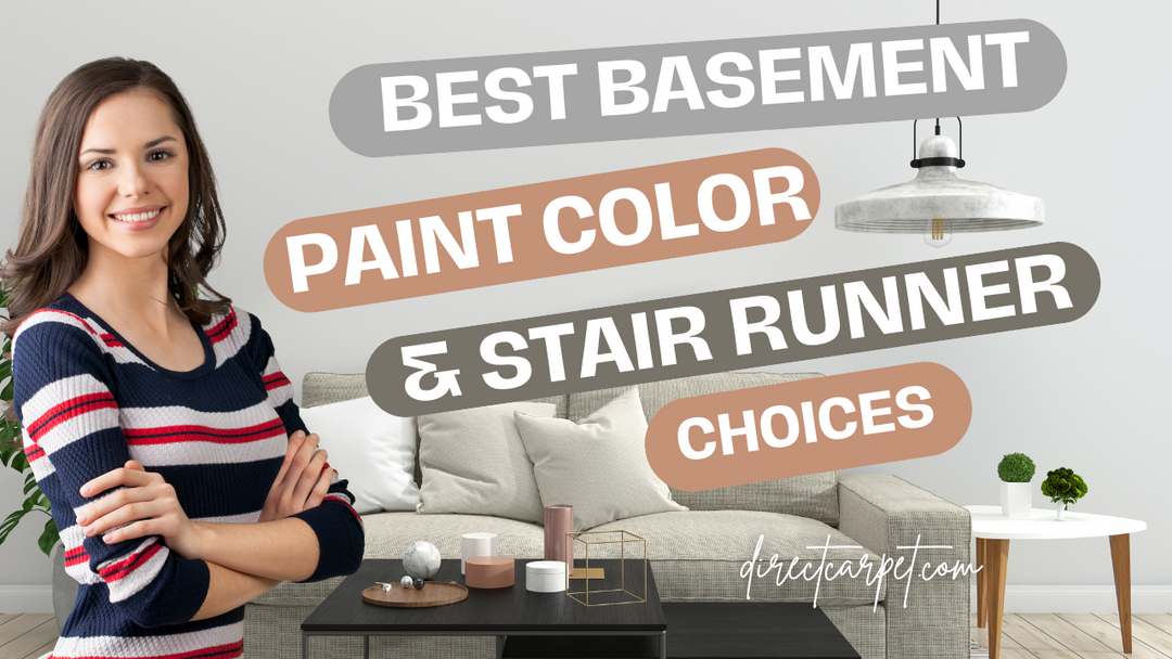 best-basement-paint-and-stair-runner-choices
