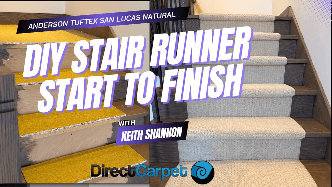 Anderson Tuftex San Lucas Natural Stair Runner Tutorial Guide