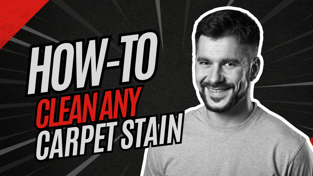 how to clean any stain from carpet