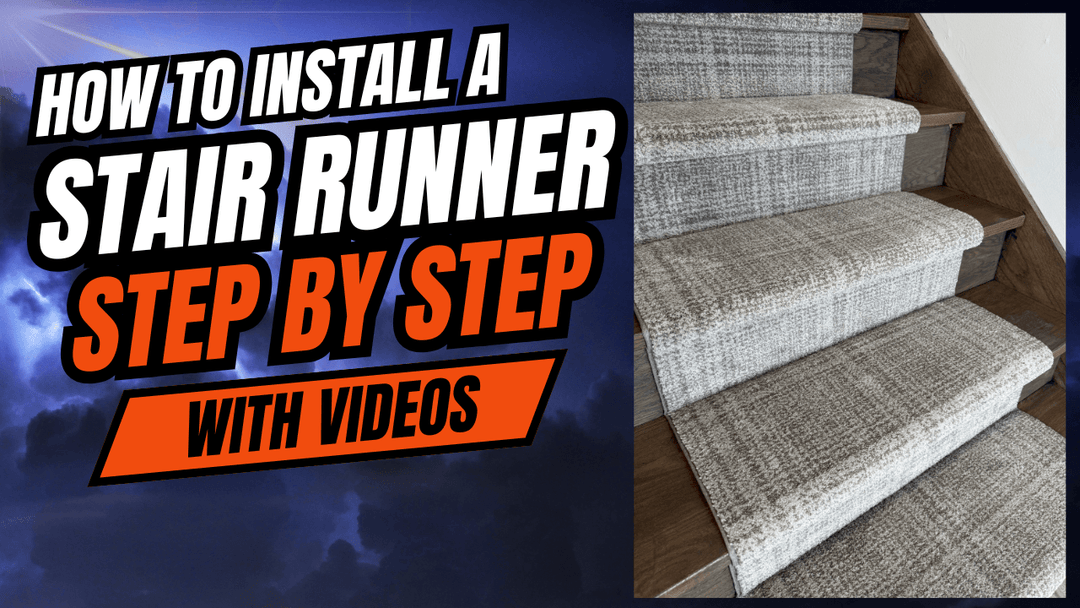 The Lazy Installers Trick for a Perfectly Straight Stair Runner