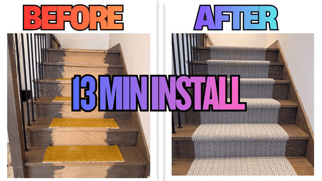 How to Install your Stair Runner fast and easy