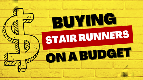 buying stair runners on a budget