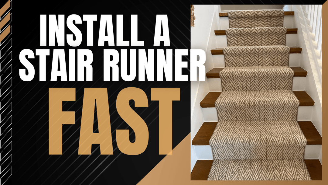 How to Install a Stair Runner in a Few Hours! - Direct Carpet