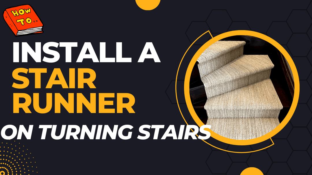 How to Install a Stair Runner on Turning Stairs - Direct Carpet