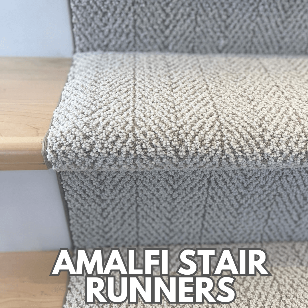 Modern stair runners for wood stair great for kids pets and pregnant moms