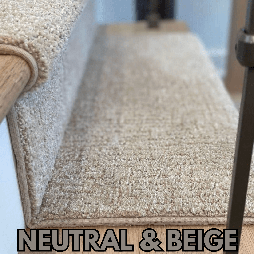 Neutral & Beige Tone Stair Runners - Direct Carpet