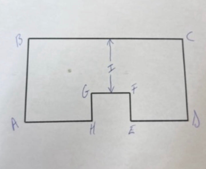 Costa Brava Comet Gray Nylon Stair Runner Landing