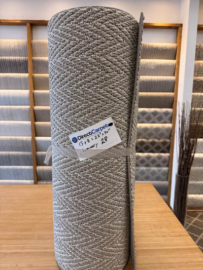 Gray Nylon Stair Runner 22ft x 30 inch 2 pieces 15ft + 8ft