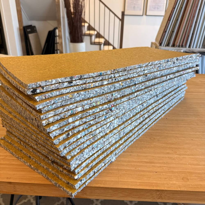 Stair runner under-pad kit fits up to 17 stairs