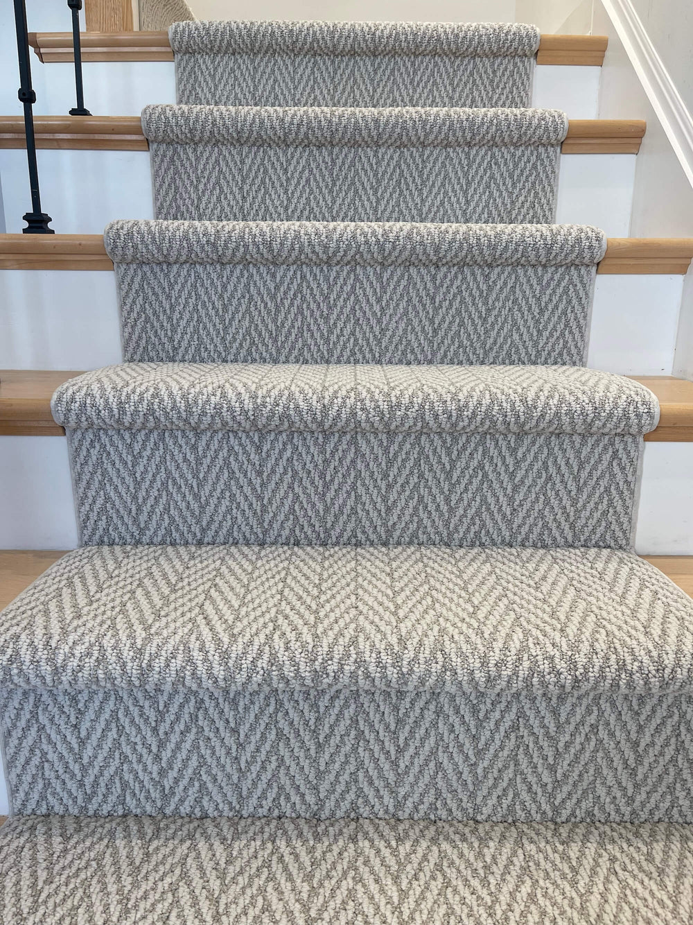 Anderson Tuftex l Foggy Herringbone Stair Runner🔥 - Direct Carpet