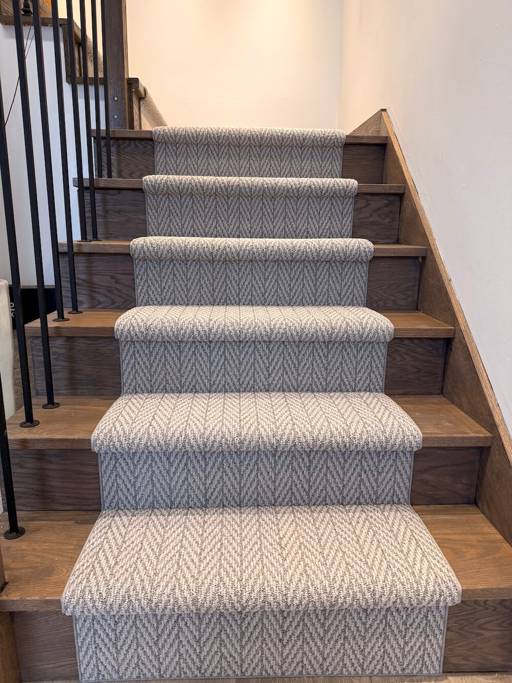 Anderson Tuftex Silver Polish Herringbone Stair Runner - Direct Carpet