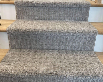 Refined Interest Winter Delta stair runner sample