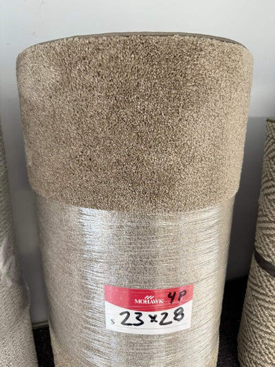Light Brown Carpet Runner 23 ft x 28 inches wide 4 Pieces