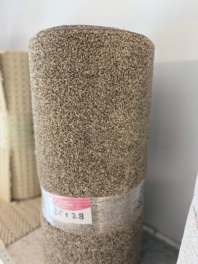 Brown Beige Carpet Runner 26ft Long x 28 inches wide 3 Pieces