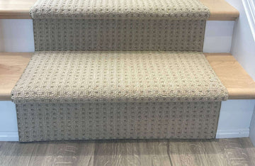 Boloria Maple Cream stair runner sample