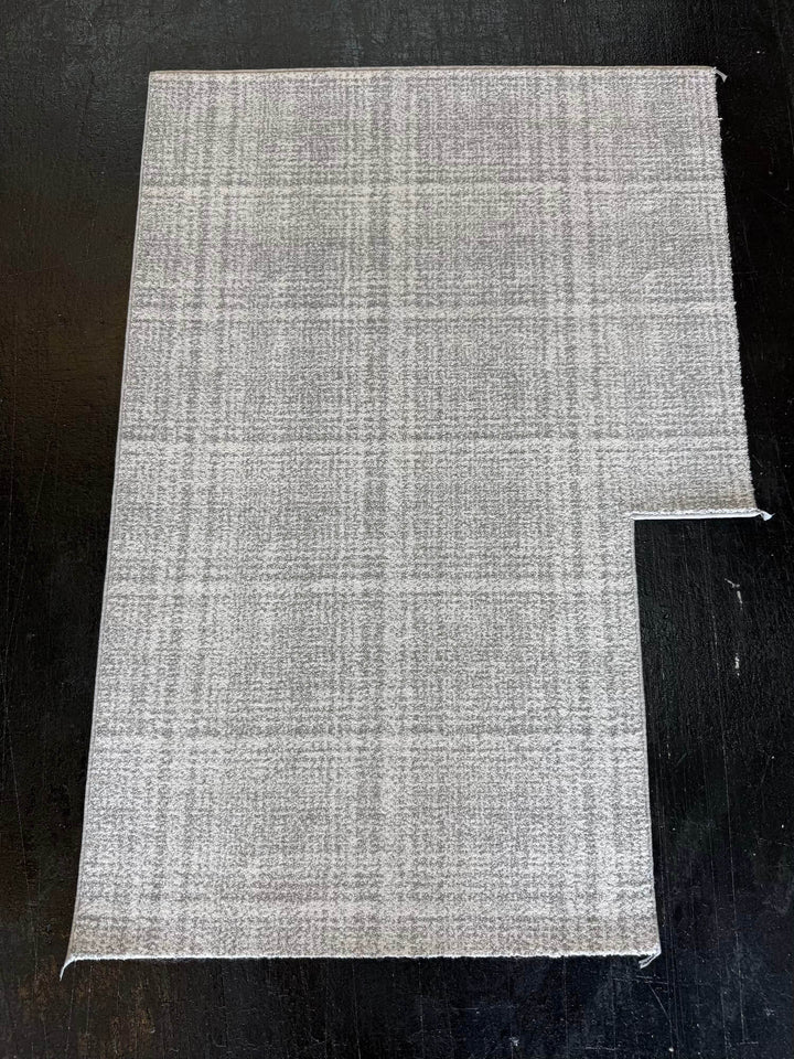 gray stair runner landing carpet