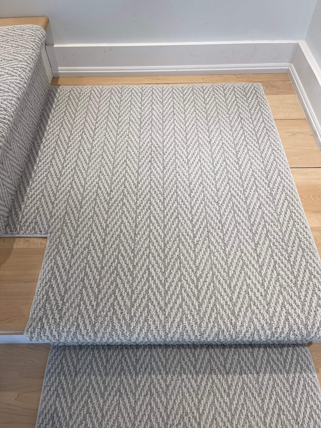 left turn stair runner landings