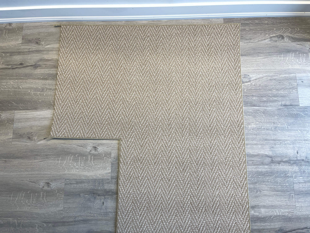 left turning stair runner landing