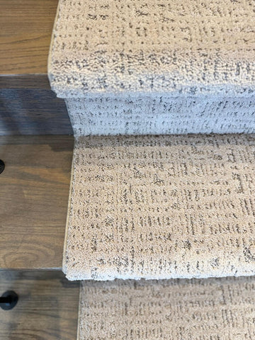 Exquisite Portrait Marsh Grass stair runner sample