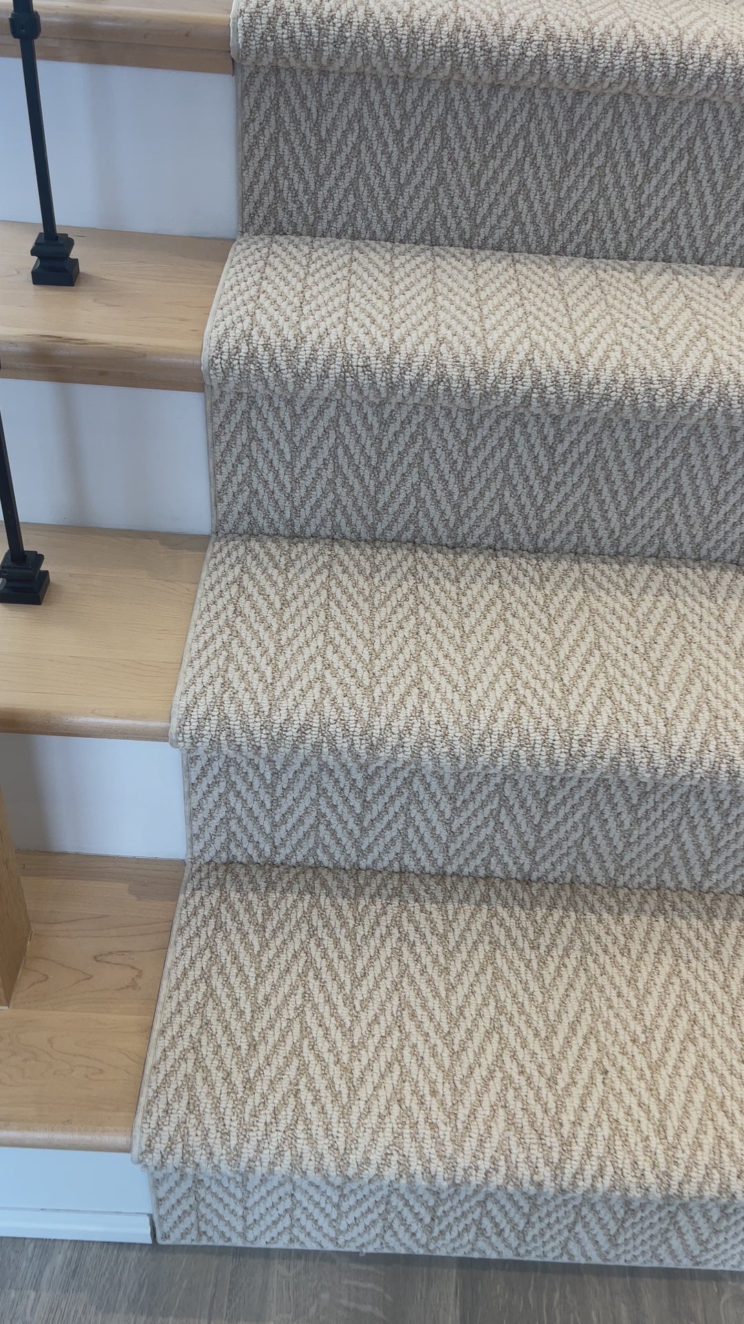 trending-color-stair-runner-for-wood-stairs