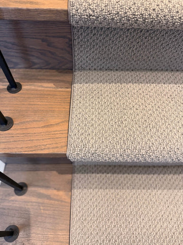 Costa Brava Comet Gray stair runner sample