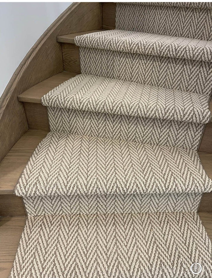 Anderson Tuftex Staircase Runner for turning stairs