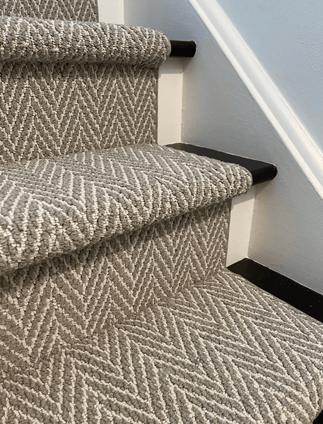 Herringbone DIY Stair Runner  Anderson Tuftex – Direct Carpet