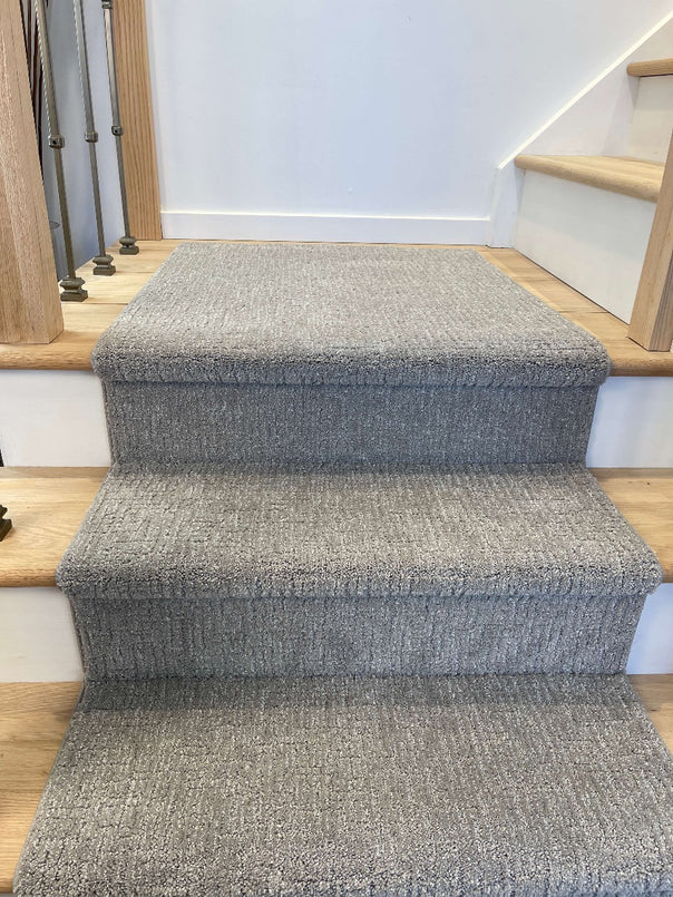 Grey Stair Runner by the foot