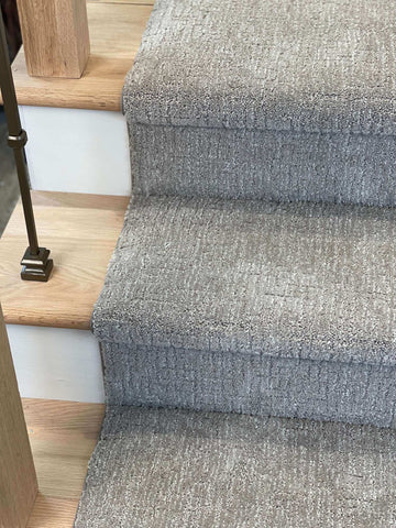 Natural Artistry Smoke Screen stair runner sample