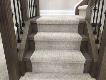 Refined Interest Winter Delta stair runner sample