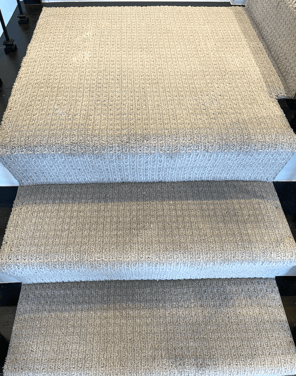 gray stair runners by the foot
